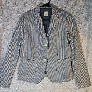 Classic Striped Women's Blazer